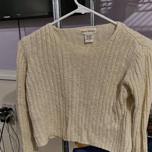 Banana Republic cutoff sweater